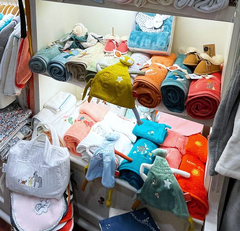 Capes de bain et petits cadeaux de naissance