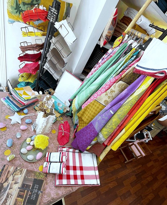 Le linge de table et les torchons